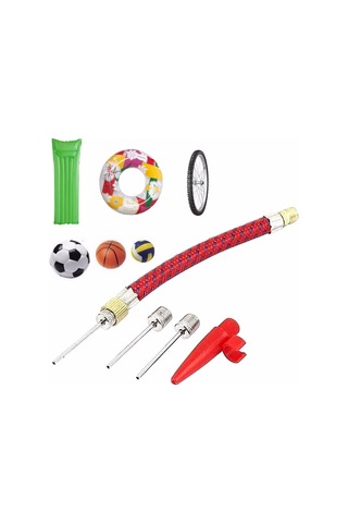 Şahin Tools Bisiklet Top Şişirme İğne Seti 5 Parça Şht-241