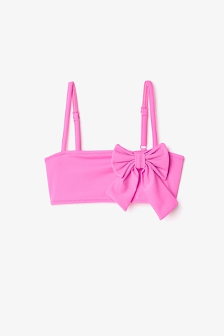 Penti Pembe Kız Çocuk Fiyonklu Bandeau Bikini Takımı