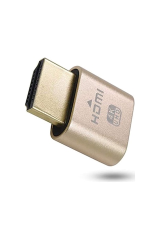 Hdmi Hdmi Sanal Ekran Kartı Adaptörü 4k Sanal Ekran Kartı Adaptörü