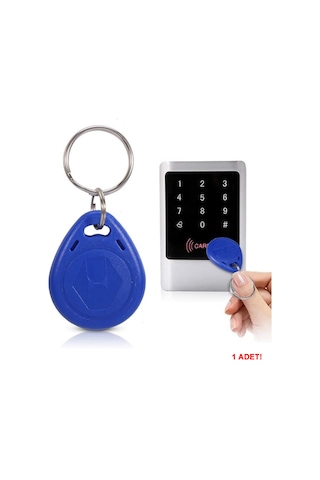 Manyetik Anahtarlık 10 Adet Rfid Keyfob Göstergeç Anahtarlık 125 Khz Proximity
