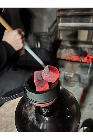 Coco Night 1 KG 26 MM Hindistan Cevizi Küp Nargile Kömürü