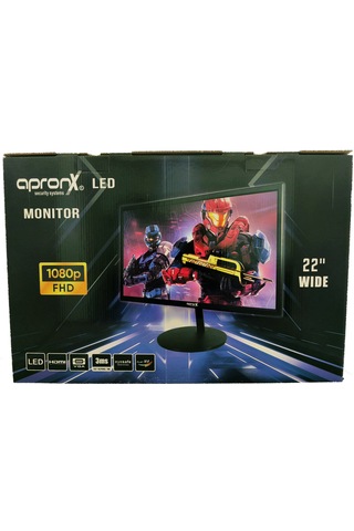 Apronx Apx-nw22 22" Led 1080p Vga+hdmi Monitor