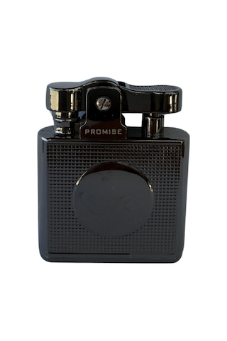 Promise Gunmetal Tek Alevli Benzinli Çakmak