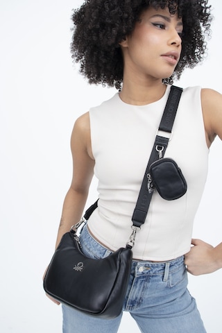 Benetton Bnt 1271 Çapraz Çanta Std / Siyah Siyah