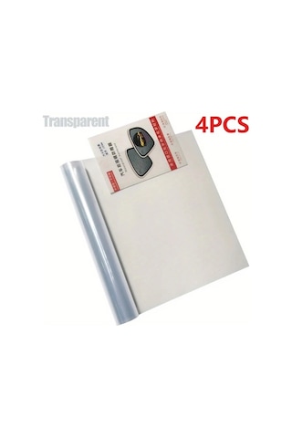 Xuweiwei 2/4 Adet Şeffaf Duman Filmi Farlar Ve Stoplar İçin Parlak Kaplama, Araba Çıkartma Koruma