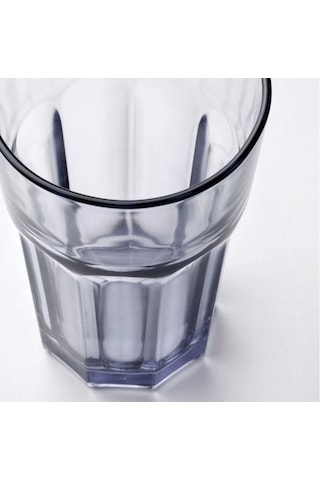 Ikea Pokal Meşrubat Bardağı 350 Ml Şeffaf Mor Şeffaf/mor