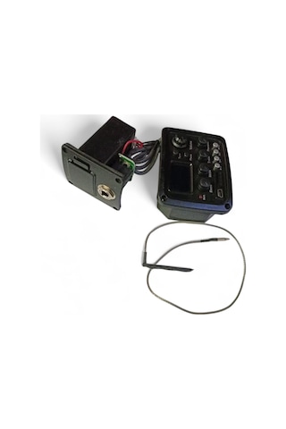 Mg10 Saz Bağlama Mp3 Player Preamp Ekolayzır Eq Tuner Piezo Mg-10