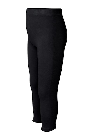 Lovetti Siyah Kız Çocuk Kışlık Tam Boy Düz Basıc Tayt 5171S001 Siyah