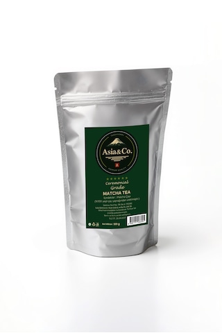 Asia&co Ceremonial Grade Matcha 100g %100 Saf Japon Matcha