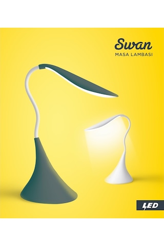 Petrix Kuğu Dokunmatik Led Masa Lambası Aydınlatma 4 Renk(522381889)