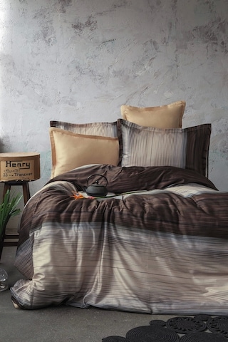 Gerard 210 Tc 83 Tel Dijital Pamuk Saten Nevresim Takımı Tek Kişilik