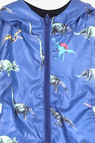 Breeze Erkek Çocuk Yağmurluk Dinozor Desenli Saks Mavisi (1-6 Yaş)