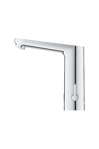 Grohe 36422001 Eurosmart Cosmopolitan E Fotoselli Lavabo Bataryası - 1/2" - L-boyut - Çift Su Girişli - Ayarlanabilir Sıcaklık Sınırlayıcısı - Gümüş