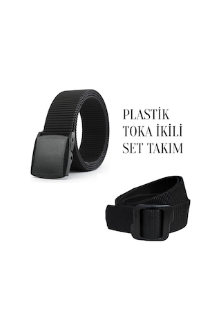 Plastik Toka Bez Kemer Seti 8683255012572 Siyah
