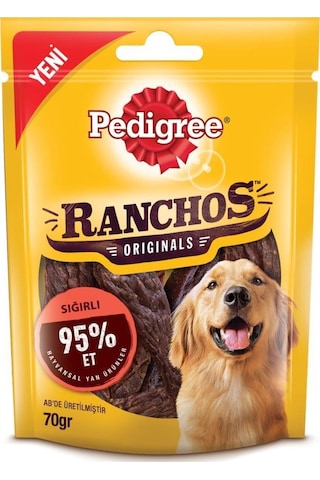 Pedigree Ranchos Sığır Etli Köpek Ödül Maması 7 x 70 G