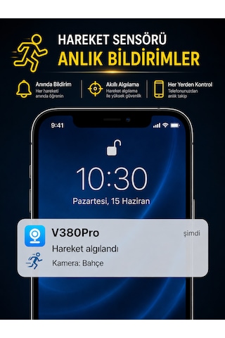 4g Sım Kartlı 4k 3 Lensli Solar Ptz Güvenlik Kamerası V380 Pro 360 Yapay Zeka İnsan Algılama Renkli Gece Görüşü Dış Mekan Kamera