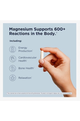Magnesium Glycinate Complex 300 Mg 120 Capsules