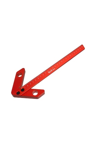 Rox Wood 0128 Alüminyum Merkezleme Aparatı 300 Mm 45 -90 Hassas Ölçüm Cetveli