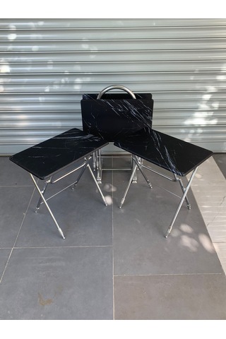 Çanta Sehpa, Sehpa, Zigon, 4lü Zigon, Mebran Çanta Sehpa-syhmrmer