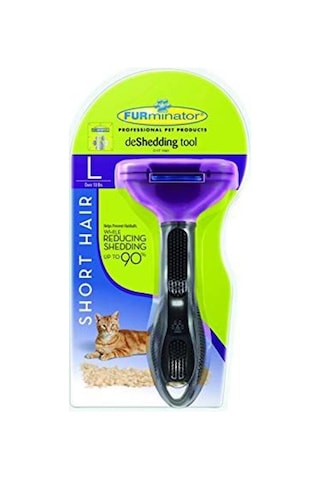 Furminator Short Hair Kısa Tüylü Kediler İçin Tüy Tarağı Large Furminator Short Hair Kısa Tüylü Kediler İçin Tüy Tarağı Large