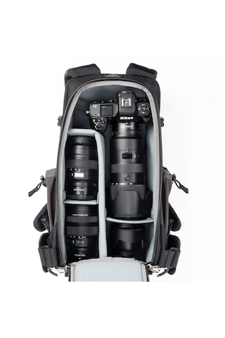Mindshift Backlight Sprint Slate Black Fotoğraf Makinesi Çantası 9 G X 17,5 Y X 6,75 D 23 X 44,5 X 17 Cm