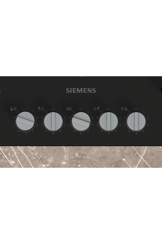 Siemens EP9A6QI40 Ankastre Gazlı Sert Cam Ocak