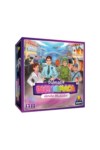 Zeren's Universe Bulmaca Buldurmaca Harika Meslekler Oyunu 3+ Yaş