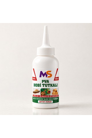 Pva Hobi Tutkalı 150 Gram Şeffaf Hazır Ahşap Karton Kumaş Kağıt Uygulama Maket Yapıştırıcısı