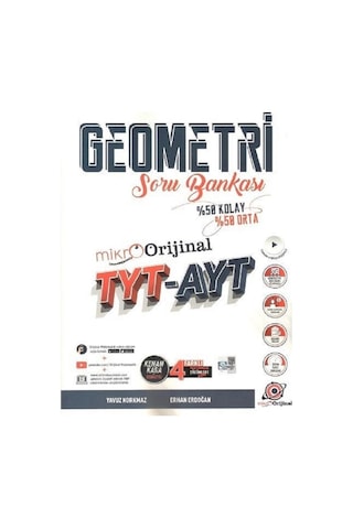 Orijinal Yayınları 2025 Tyt Ayt Geometri Mikro Soru Bankası