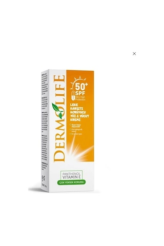 Dermolife SPF50+ Güneş Kremi 100 ML Dermolife SPF50+ Güneş Kremi 100 ML