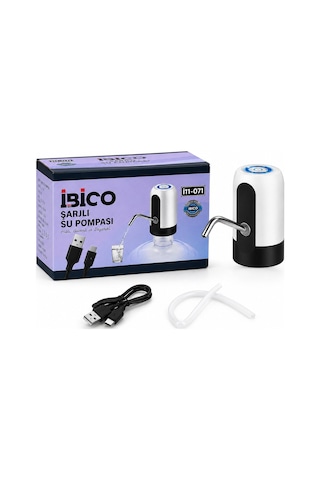 İbico İ11-071 Şarjlı Damacana Su Pompası Usb Otomatik 4w 800 Mah Diğer