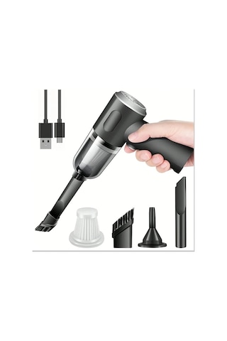 Willowhaven Kablosuz Islak Kuru Mini El Süpürgesi Yüksek Güçlü Motor Ev Araba Toz Tüy Temizliği