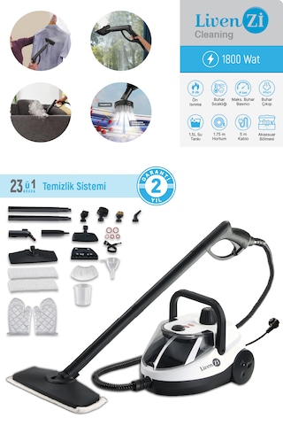 Livenzi WJ-578 1800 W Buharlı Temizlik Makinesi