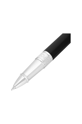 S.t. Dupont Initial Gümüş Roller Kalem 272200 Siyah