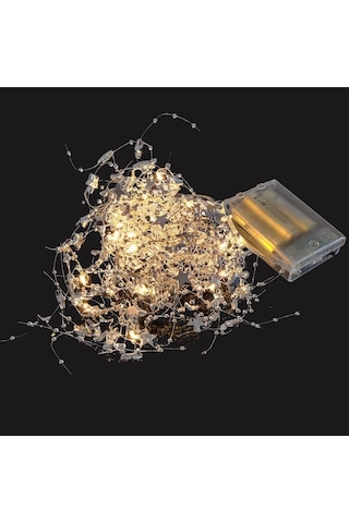 Buffer Saçaklı 3 3 Metre Yıldız Boncuklu Dekor Led Usb Ev, Oda Ve Organizasyon Dekoru Hakkında Ürün Açıklaması Gün Işığı