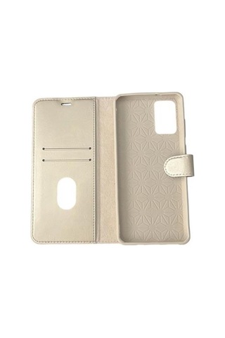 Jopus Galaxy S20 Plus İle Uyumlu Kapaklı Kartlıklı Cüzdanlı Kılıf Gold Gold