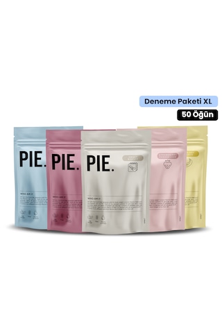 Pıe. Proteinli Öğün Tozu / Vanilya, Çilek, Muz, Vişne, Bisküvi Aromalı / 50 Öğün Karışık