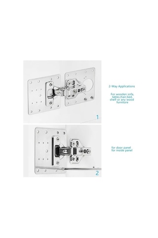 Büro Ev Ofis Mobilyası İçin Paslanmaz Çelik Dolap Menteşe Onarım Aparatı Diğer