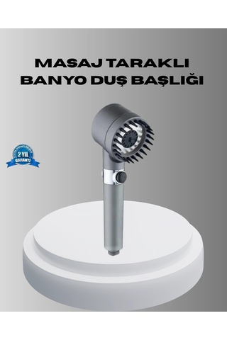 Hubrendy Tekno Spa Etkili Masaj Uçlu Duş Başlığı Ergonomik Tasarım Diğer