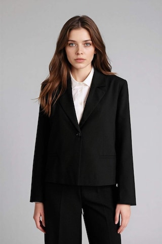 Defacto Relax Fıt Ceket Yaka Blazer Ceket G9308ax26spbk27 Siyah-bk27