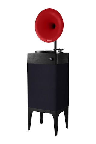 Fennessy İ5 Bluetooth Hoparlörlü 110w Hi-fi Retro Pikap Plakçalar Turntable, Siyah