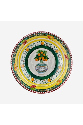 Yeşil Melamin Kase 20 Cm