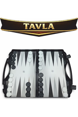 Çantalı Üçü Bir Arada Set - Satranç - Tavla - Dama