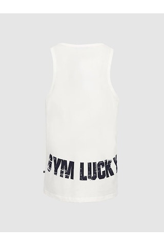 Ltb Hayeke Sloganlı Atlet 1224840736089-100 Beyaz