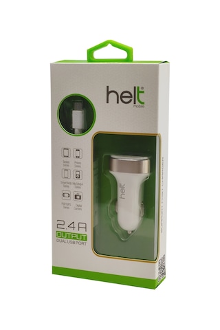 Helt Ht-16 5w 2 Çıkışlı Micro Kablo + Araç Şarj Aleti