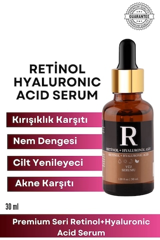 Retinol Içeren Leke Ve Kırışıklık Karşıtı, Aydınlatıcı Ve Nemlendirici Serum 30 Ml