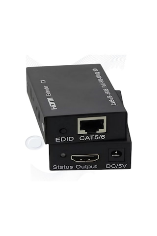 Anunnaki Hdmı Ethernet Extender Uzatıcı Cihaz Rj45 Cat5e Cat6 Full Hd 1080p 3d Alıcı Verici 1 Çift