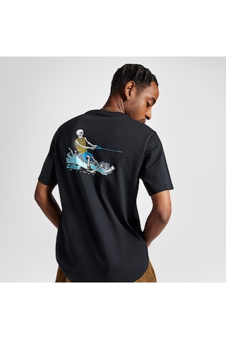 Converse Skeleton Water Ski Erkek Siyah T-shirt
