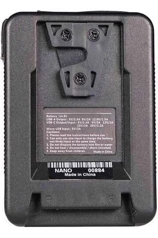 Fxlion Nano One 50wh 14.8v Ultra-compact V-mount Pil