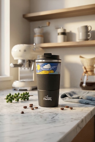 Any Morning Ba21549 Termos Mug Siyah